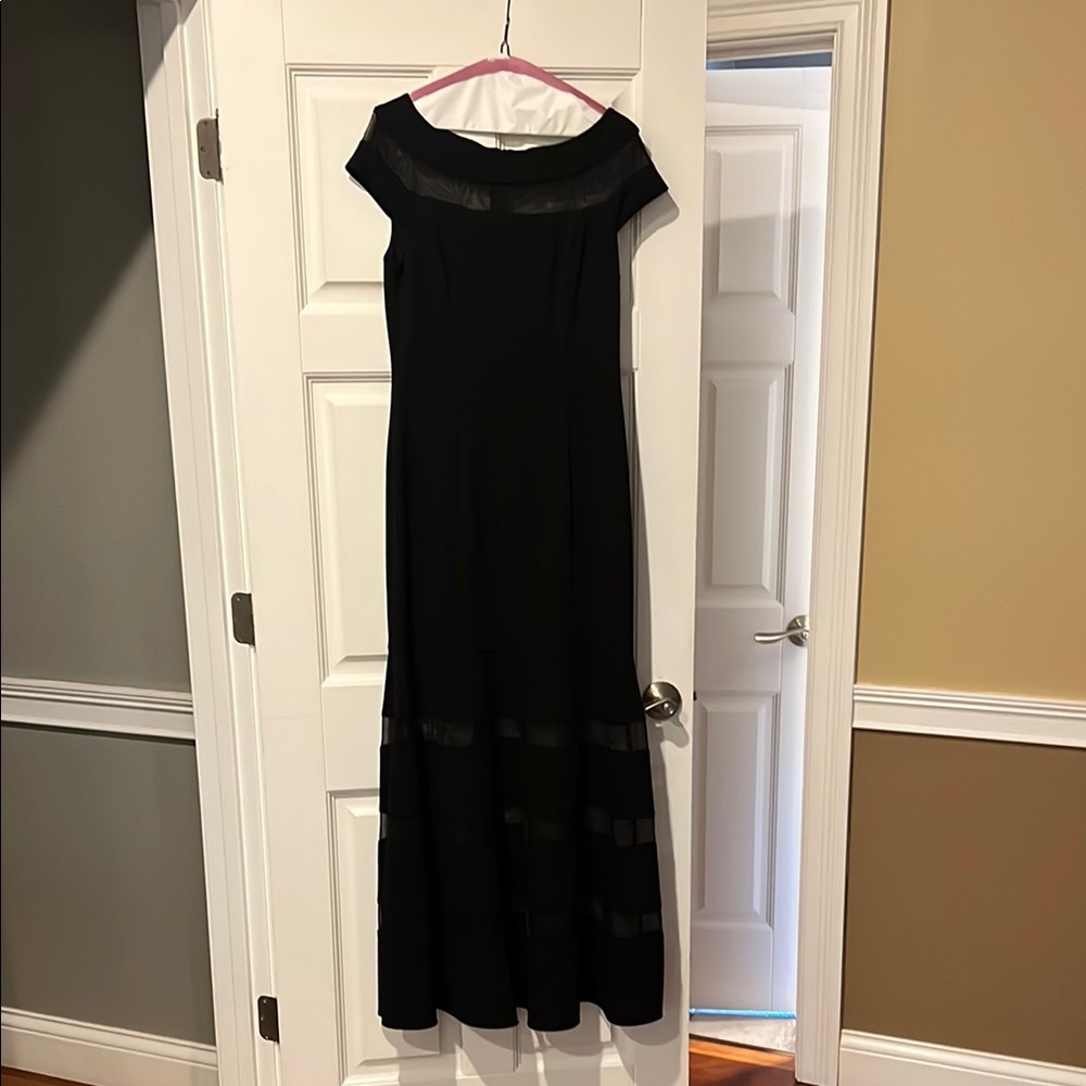 Elegant Black Evening Gown